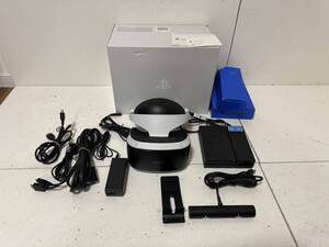 【SONY PS4 PSVR CUH-ZVR1 CUHJ-16001 本体 カメラ プロセッサーユニット ACアダプタ ケーブル】【簡易チェック/通電起動確認済み】