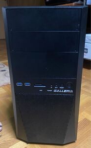 GALLERIA ガレリアドスパラ ゲーミングPC ケース ミニタワー 3.52.5インチ変換マウンタ付き 中古 MicroATX