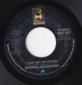 Michael Henderson - Take Me I