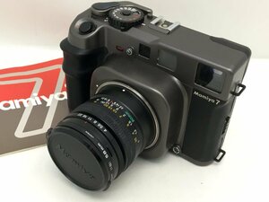 Mamiya 7 / N 1:4 f=80mm L 中判 フィルム カメラ 説明書付き ジャンク 中古【UW050621】