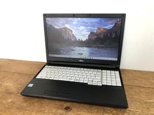 富士通 LIFEBOOK A577／SX 第7世代 Core i3 4GB HDD500GB Windows11