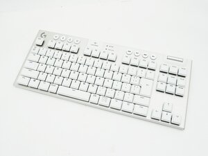 ◇美品【logicool ロジクール】G913タクタイル軸 TKL G913-TKL-TCWH ゲーミングキーボード ホワイト