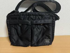 人気商品●極美品●ポーター PORTER 吉田カバン TANKER タンカー SHOULDER BAG(S) ショルダーバッグ 黒