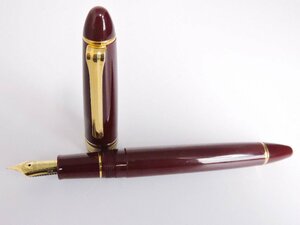 正規品 SAILOR セーラー 万年筆 FOUNDED 1911 ペン先21K 875ゴールド ボルドー×ゴールドカラー