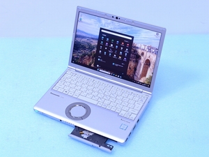 CF-SV7TDEVS Office DVDマルチ 8世代 core i5 SSD256GB メモリ8GB 顔認証対応カメラ Panasonic ノートパソコン中古 PC 管理J05