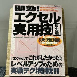 即効!エクセル実用技 初・中級編 Microsoft Excel 2000 宝島社 240323