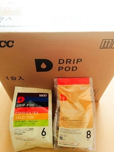 超激安　半額以下　新品　未開封　箱入　UCC DRIP POD RED 　コーヒーポッド　　お早めに