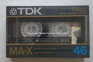 CT-＊G66■TDK Metal POSITION TYPEⅣ MA-X 46 メタルポジション　カセットテープ　新品■