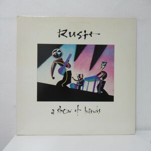 JAZZ LP/US ORIG./見開きジャケット/稀少89年作/Rush - A Show Of Hands/Ｂ-12608