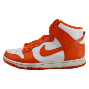 NIKE ナイキ DUNK HI RETRO ダンク ハイ レトロ ハイカットスニーカー オレンジ/ホワイト US11/29cm DD1399-101