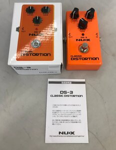 NUX DS-3 CLASSIC DISTORTION ディストーション DS-3 エフェクター (管理番号：059112)