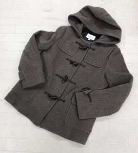 1684〓 BEAUTY & YOUTH UNITED ARROWS ビューティーアンドユース ユナイテッドアローズ ダッフルコート レディース サイズM グレーブラウン