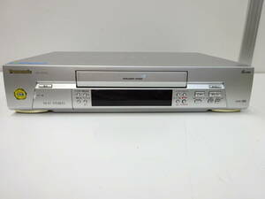 家電祭 映像祭 パナソニック Panasonic ビデオデッキ NV-HV3G 通電確認済 VHS ジャンク品 部品取り 現状品 長期保管品