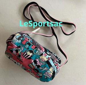 【LeSportsac】★レスポートサック★ 2way ショルダーバッグ　アーティストレジデンスコラボ