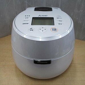 【中古】 三菱電機 IHジャー炊飯器 本炭釜 KAMADO 5.5合炊き プレミアムホワイト NJ-AW106-W