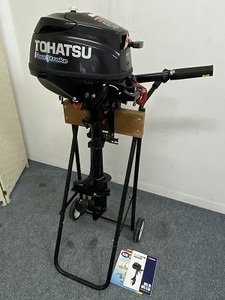 30251J4523）直取直配のみ　トーハツ TOHATSU 2馬力 4ストローク エンジン 小型船外機 モデル 3BV埼玉県朝霞市★