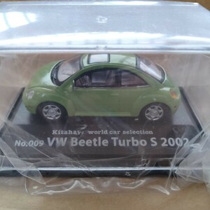 cararama カララマ　ミニカー　1/72　Volkswagen Beetle Tubo S 2002　フォルクスワーゲン　ビートル　ターボ　北原照久セレクション