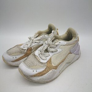 ◇ Θ PUMA プーマ 394244-01 スニーカー サイズ23.5 ホワイト レディース E