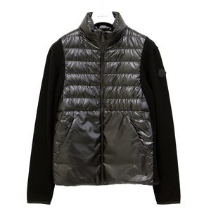 送料無料 14 MONCLER モンクレール 9B00009 M1232 ブラック ブルゾン ダウン切替 size M