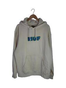 HUF◆パーカー/L/コットン/CRM/PF00616