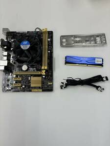 ジャンク品　マザーボード ASUS P81M-E ＋ CPU Intel i3-4130 3.40GHz ＋メモリ ADATA DDR3 1600 4GB