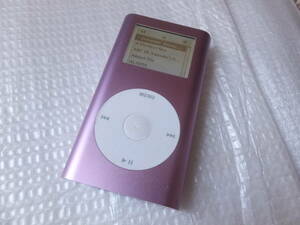 ジャンク　iPod mini 4GB ピンク　　M9435J