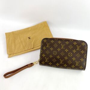 《美品》LOUIS VUITTON ルイヴィトン モノグラム オルセー ハンド/セカンドバッグ 店頭/他モール併売《ブランド・山城店》U229