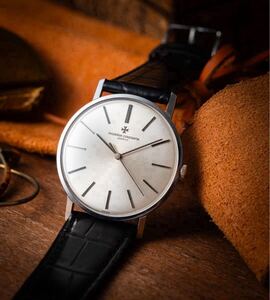 VACHERON CONSTANTIN 1972ヴィンテージ WG【美品】手巻き 分解清掃済 新品レザーベルト《付属品》純正化粧箱・純正美錠/つく棒・国際保証書