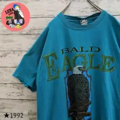 【1992】90S US古着 海外規格 ビンテージ デカロゴ Tシャツ