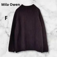 Mila Owen ミラオーウェン セーターニット 羊毛 アンゴラ混 フリー