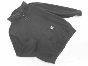 Carhartt カーハート RAIN DEFENDER スウェット ジップアップ パーカー sizeL/黒 ◇■ ☆ eib1 メンズ