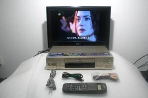 panasonic SVHS ビデオデッキ　NV-SVB1　★★★高画質S-VHSビデオレコーダー★★★保証あり作動品