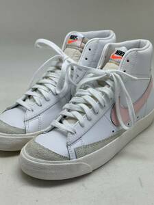 NIKE ナイキ BLAZER ブレザー HIGH ハイカットBQ6806-108 26cm US8 ホワイト×ピンク