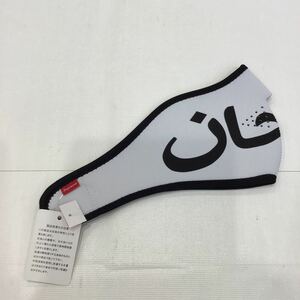 【supreme シュプリーム】Arabic Neoprene Facemask フェイスマスク ホワイト ブラック 2308oki