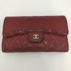 CHANEL　シャネル　長財布　マトラッセ　ココマーク　15574815　箱付き【CGAZ0044】