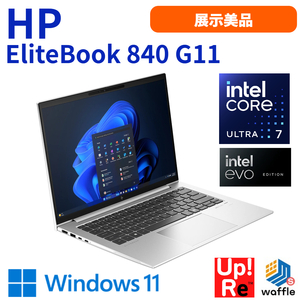 ノートパソコン 14インチ HP EliteBook 840 G11 展示美品 AI対応 Core Ultra7-155U メモリ16GB SSD512GB 14型 16:10 WUXGA