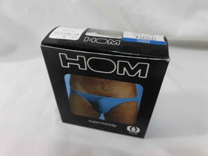 レトロ　アングル　HOM　スーパーミニスリップ　ビキニ　メンズショーツ　ブリーフ　パンツ　Sサイズ　白　未使用　長期保管品　２８９９