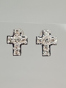 ☆k18wg★天然ダイヤ0.40ct☆ピアス☆98