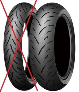 ※リア用 片側のみ DUNLOP GPR300 180/55ZR17 73W TL 品番:310765 CB1300SB MT-09 ZRX1200