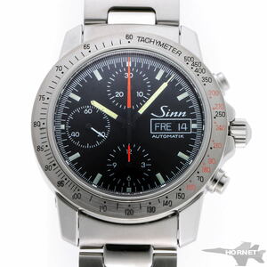 SINN ジン アウトバーン クロノグラフ オートマチック 303.AUTOBAHN SS メンズ 時計 2310033