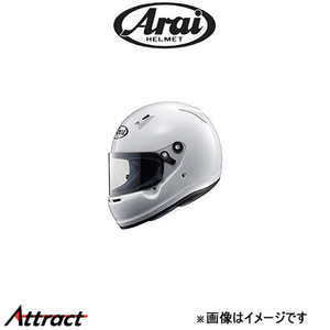 アライ 4輪競技専用 ヘルメット ジュニアカート用 サイズ57-58cm(M) CK-6K ホワイト Arai