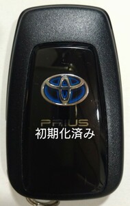 初期化済トヨタ純正 スマートキー2ボタン50系プリウス 基盤番号231451-3450 007-AH0215 14FAY 新品電池サービス⑪