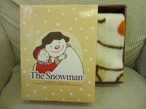 [寝具] スノーマン お手軽 ブランケット 約90×60cm 可愛い もこもこ the snow man 2012 防寒 ひざ掛けなどに 