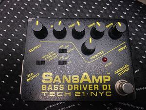 TECH21 sansamp bass driver 箱無し