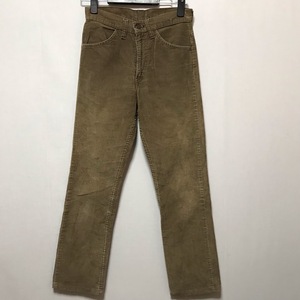 70s リーバイス levis 519コーディロイ パンツ w28 USA TALON42 80s