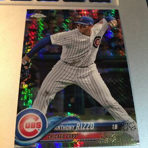 2018 topps chrome ANTHONY RIZZO プリズム