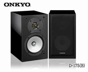 送料300円(税込)■dt006■新品・箱付 ONKYO スピーカーシステム D-175(B) 【シンオク】