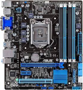 ASUS B75M-PLUS LGA 1155 SATA DDR3 MicroATX Motherboard