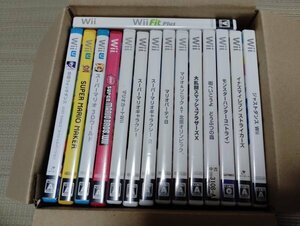 Wii WiiU　ソフトまとめ15本セット　マリオパーティ/マリオカート/モンスターハンター/マリオ/大乱闘スマッシュブラザーズ/どうぶつの森