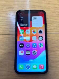 iPhone11 128GB ブラック　SIMロック　KDDI 手振れ補正難あり